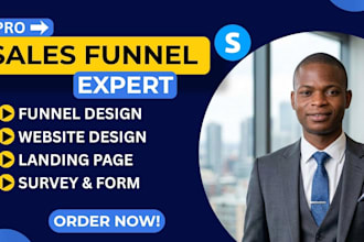 build sales funnel on ghl, clickfunnels, kartra, automation that leads to sales