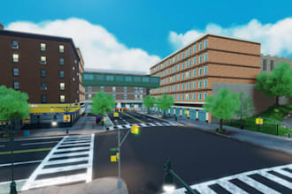 create realistic roblox cities, landscapes,  custom worlds