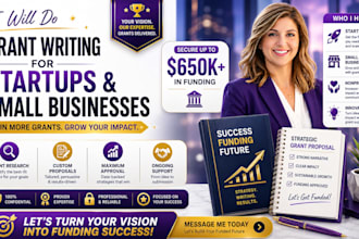 do grant writing for startups small business grants