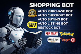 do auto purchase bot, lazada bot, walmart bot, auto checkout bot, popmart bot