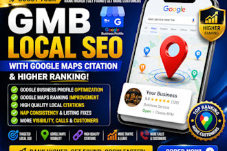 boost your gmb local SEO with google maps citation gmb ranking