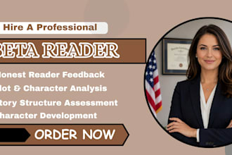 beta read your manuscript and provide an in depth reader report