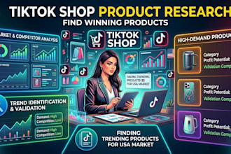do tiktok shop product research and competitor analysis