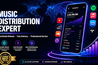 distribute your music to 150 platforms and get you paid faster