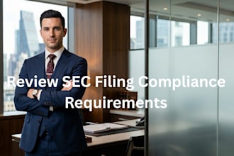 review sec filing compliance requirements