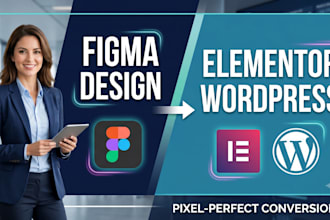 convert figma to wordpress with elementor pro