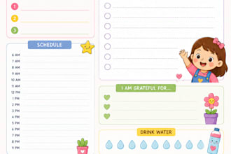 create customized planners for moms, students and kids