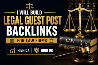 build legal guest post backlinks for law firms