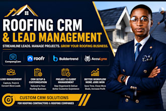 roofing CRM companycam roofr buildertrend  acculynx roofing lead management