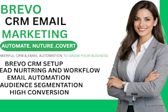setup brevo email campaigns automated work flows email template designed