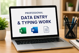 do professional data entry and typing work in english hindi punjabi