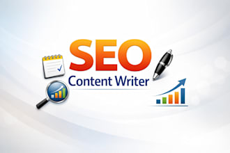 write SEO optimized articles and blogs