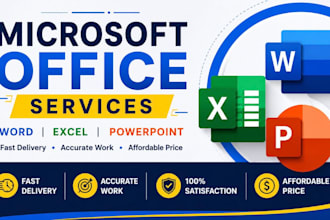 do microsoft word and powerpoint tasks