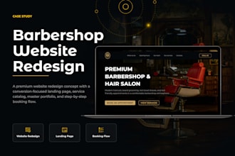 redesign your website or landing page UI UX to convert more clients