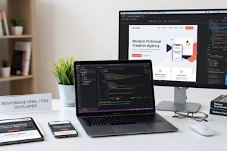 build responsive HTML CSS websites