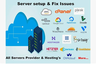 setup and fix issues on amazon web services AWS