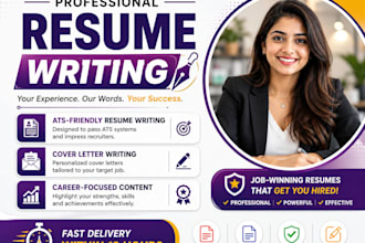 write an executive resume, CV maker and cover letter