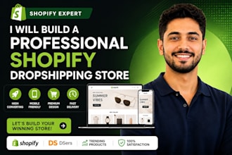 build a shopify dropshipping store for your brand