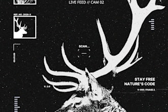 atmospheric monochrome poster artwork