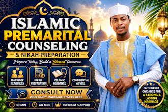 provide islamic premarital counselling and nikah preparation