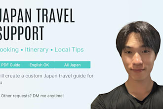 personalized japan travel guide and itinerary