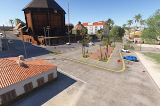 create game map, realistic roblox map and game environment