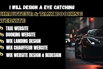a professional chauffeur website with online booking and reservation system