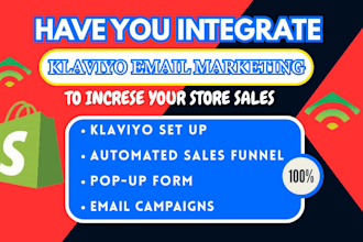 klaviyo email marketing, automated sales funnel