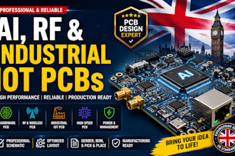 design advanced ai, rf and industrial iot pcbs