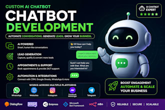 build a custom ai chatbot for business automation