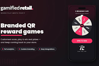 make branded qr reward games with full analytics and integrations for businesses