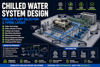 design chilled water system chiller plant selection and piping layout