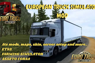 create custom ets2 ats truck skins liveries mods and truck simulator maps