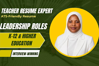 ats friendly teacher resume for educators and principals