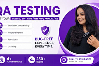 do your website ,webapp testing and report bugs