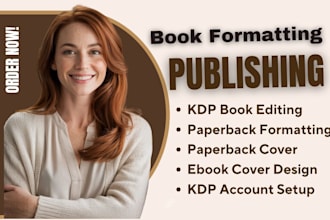 edit book formatting, kdp book publishing, self publishing on amazon kindle kdp