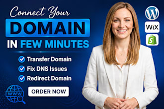 connect a domain to your website in minutes, domain connection, fix dns issues