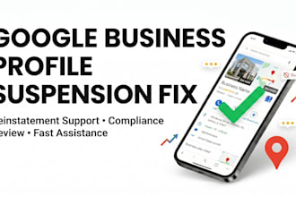 fix gmb suspension, google map scraping, gmb optimization