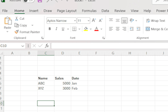 do excel data cleaning analysis