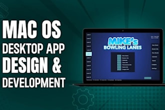 develop macos desktop application with clean ui and smooth performance