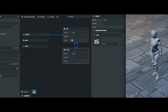 make 3d or 2d games, low poly 3d models on playcanvas and unity