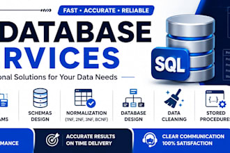 write sql queries, stored procedures, and database scripts