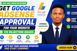 get google adsense approval guarantee service fix   website adsense rejection