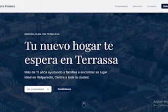 build an ai powered landing page with chatbot