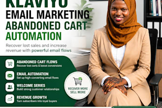 setup shopify klaviyo email marketing abandoned cart automation