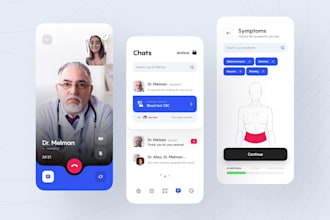 develop ai medical diagnose, telemedicine app, ai fitness app, healthcare app