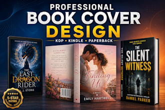 design book covers, kindle covers, and kdp book covers