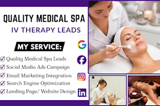 generate med spa leads, microneedling, massage therapy, skincare botox leads
