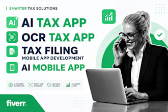 develop ai tax app ocr tax app tax filing mobile app development ai mobile app