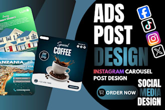 create 30 social media carousel post design canva template instagram post design